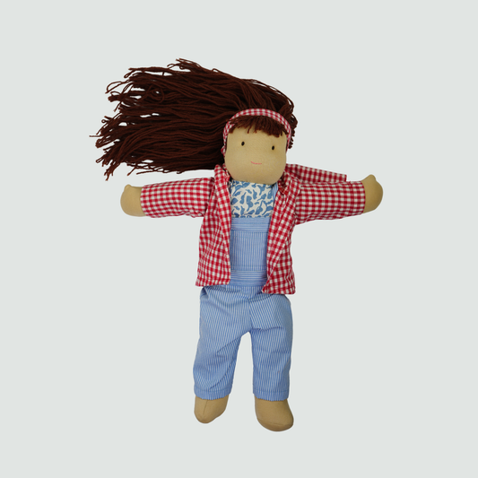 Handmade Cotton Soft Doll - Anna