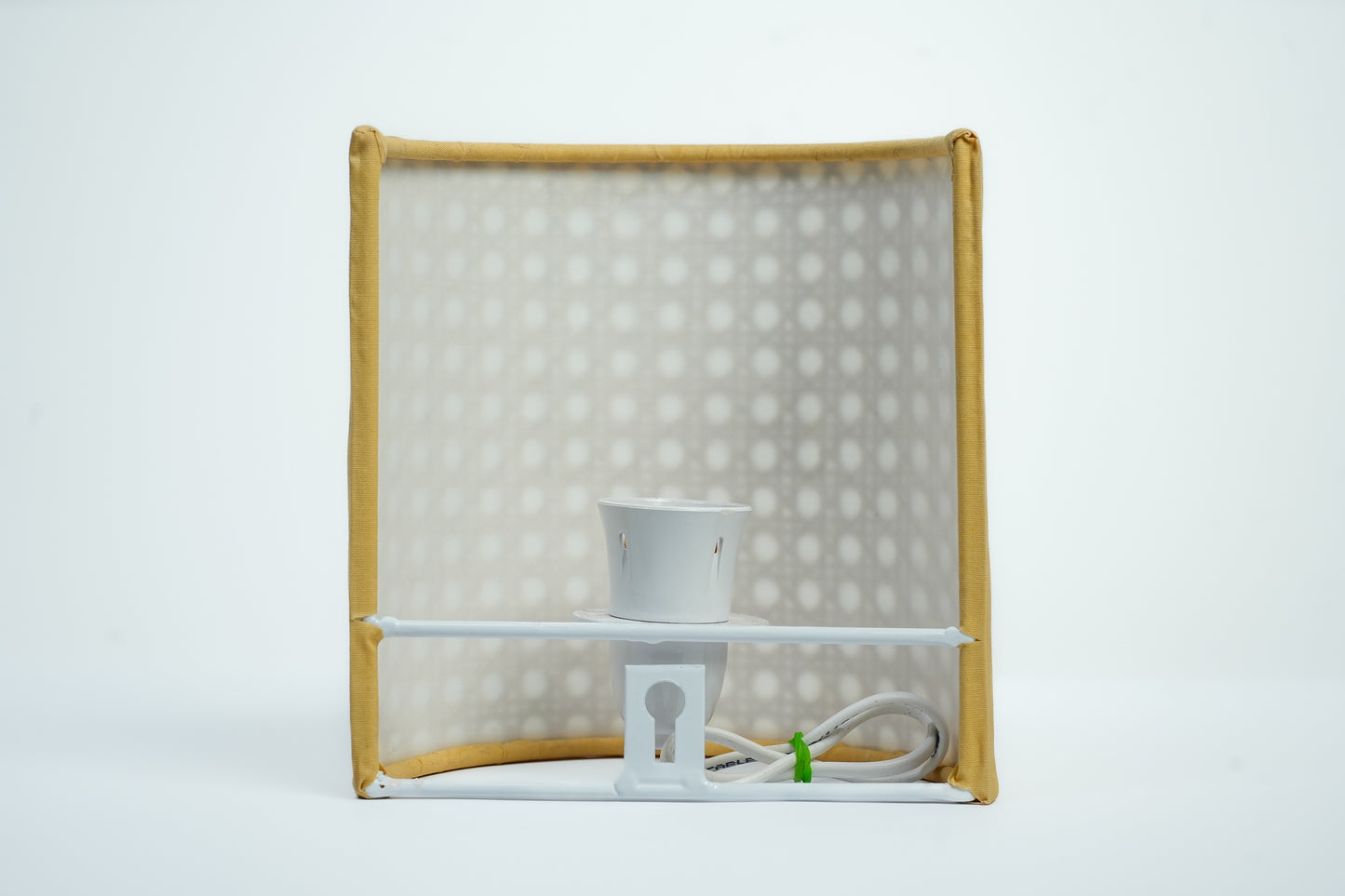 Wall Mounted Cane Lampshades