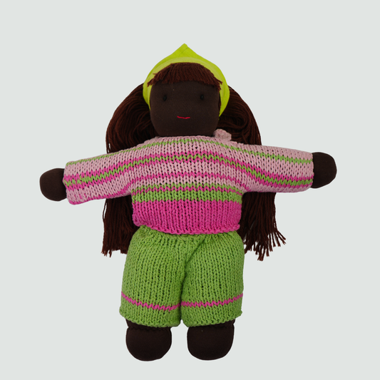 Handmade Knitted Soft Doll