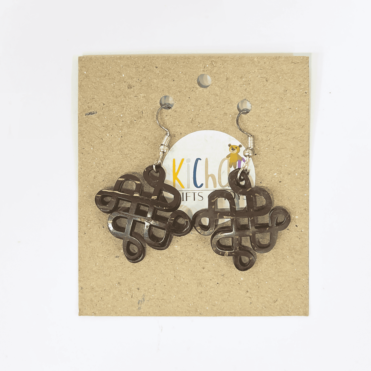 Square Kolam - Earring