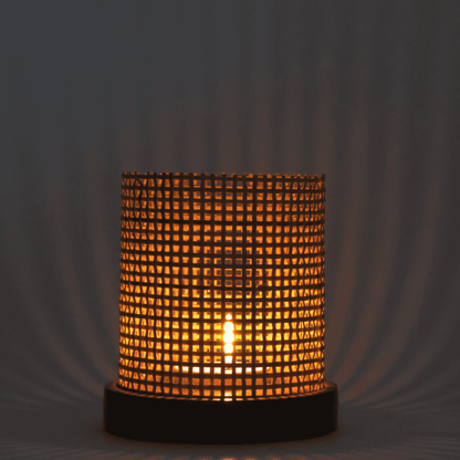 Cane Candle Shades