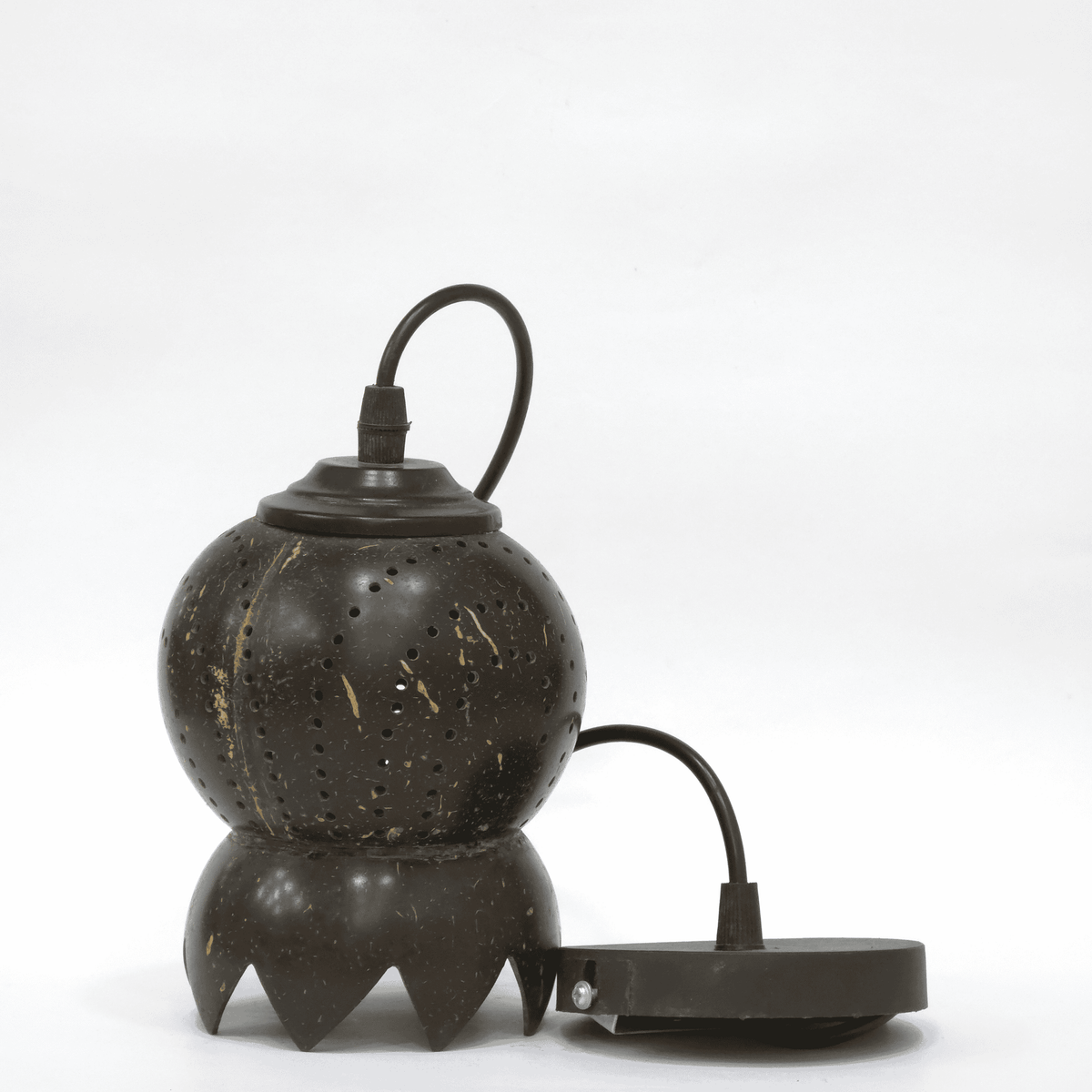 Hanging Lampshade - Coconut Shell