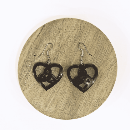 Tri Heart - Earring