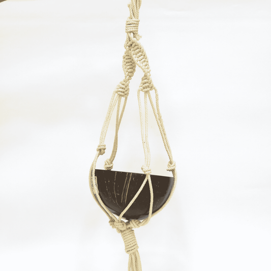 Planting Bowl With Rope