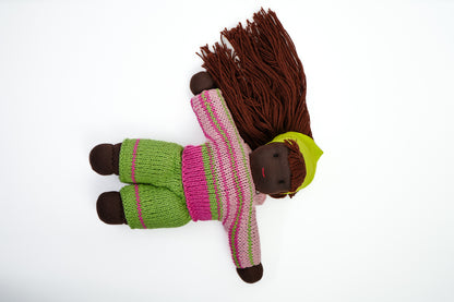 Knitted Dress Doll