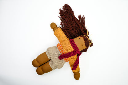 Knitted Dress Doll
