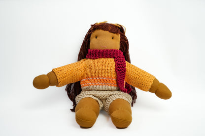 Knitted Dress Doll