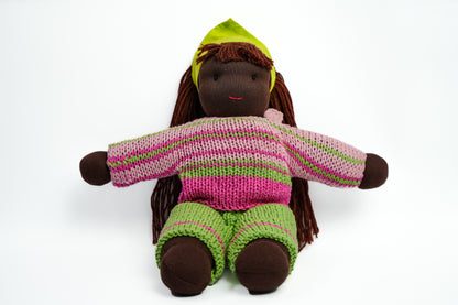 Knitted Dress Doll