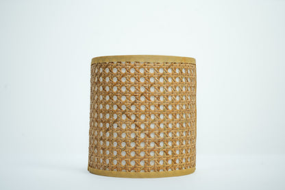 Wall Mounted Cane Lampshades