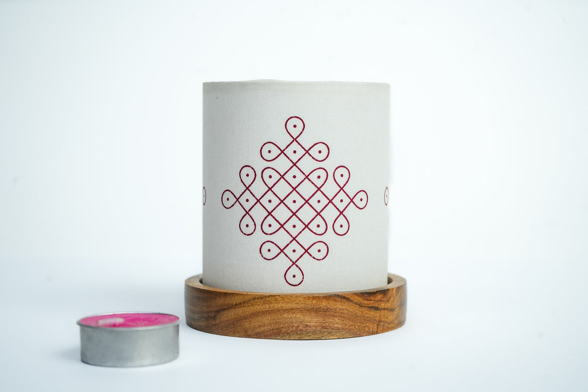 Kolam candles shades