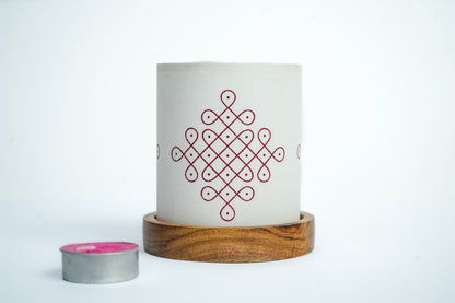 Kolam candles shades