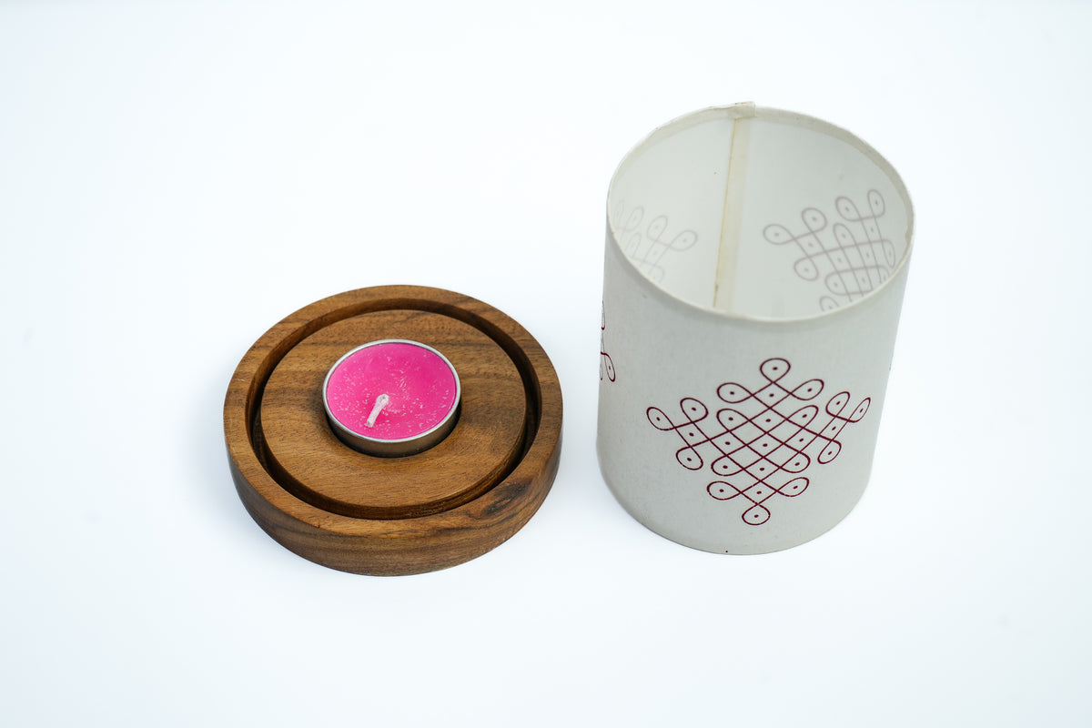 Kolam candles shades